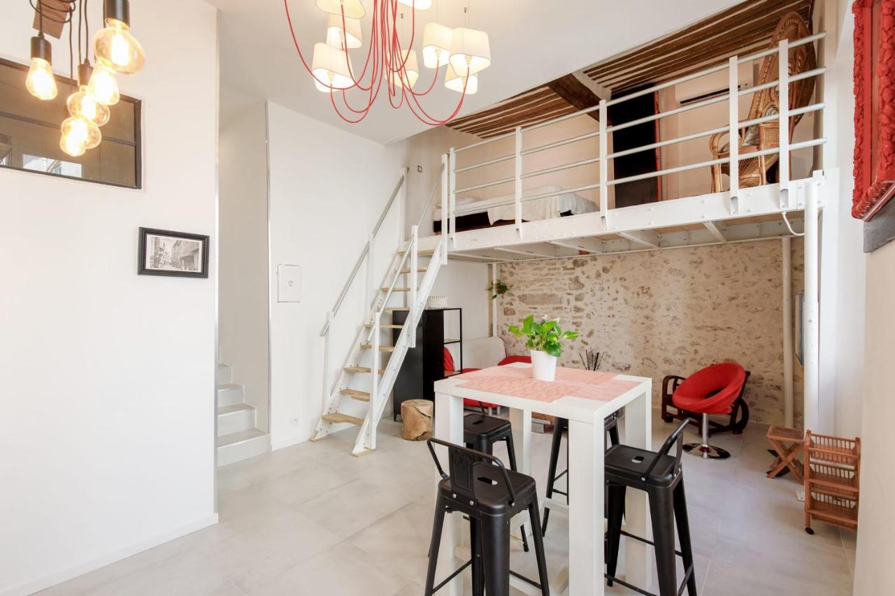 Superb Air-Conditioned Loft In The Heart Of Viel Antibes Apartment Екстериор снимка